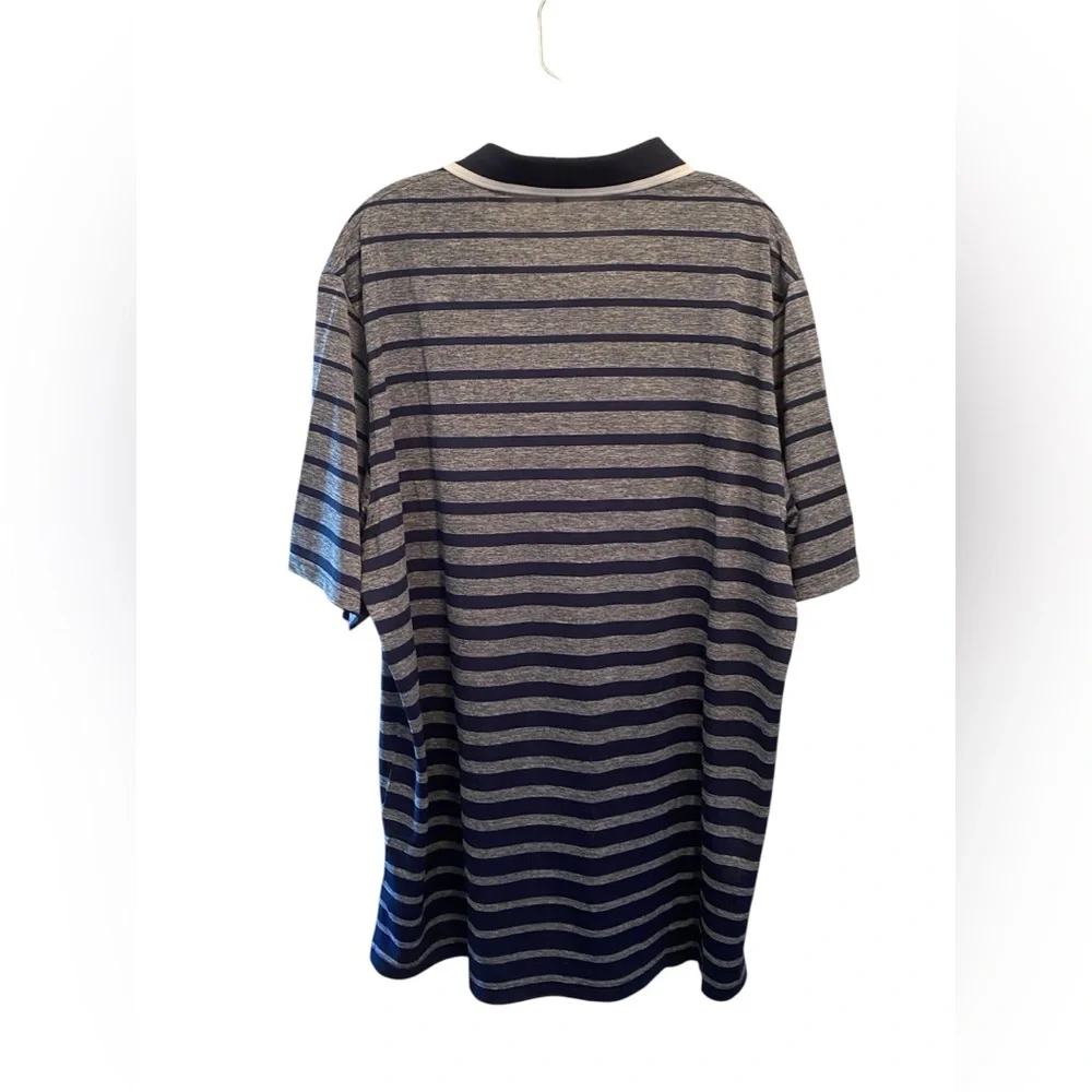 Ashworth Men's‎ “Driver” Navy and Gray polo. Size XXL. New with tags